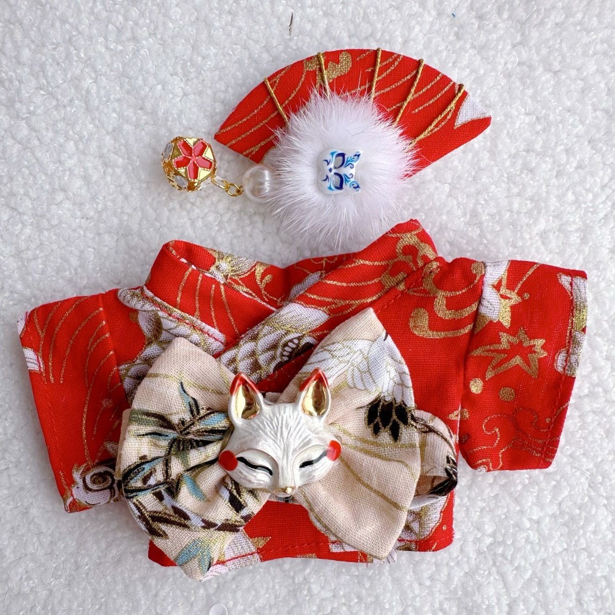 Labubu hand-craft Kimono