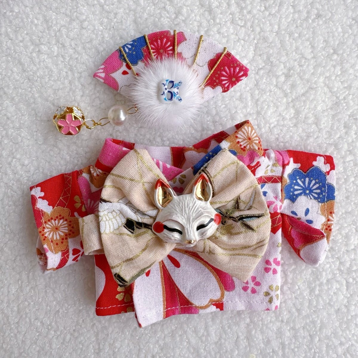 Labubu hand-craft Kimono