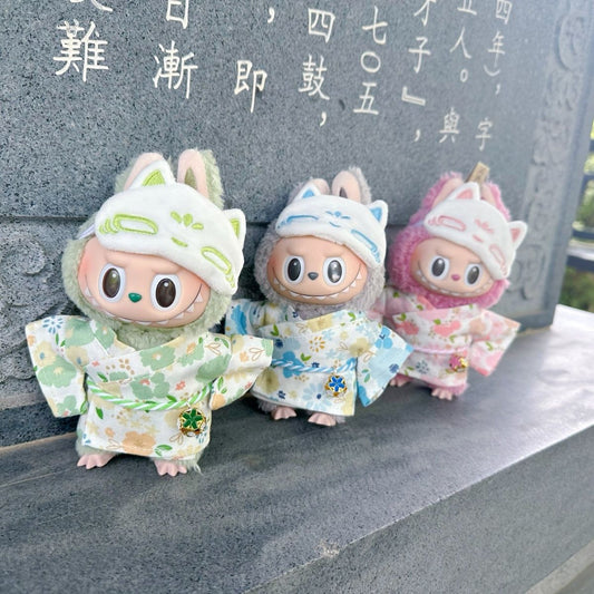 Labubu hand-craft Kimono (Sleepwear version)